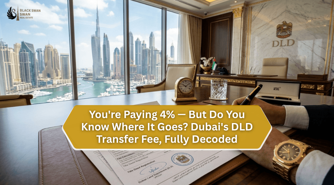 You’re Paying 4% — But Do You Know Where It Goes? Dubai’s DLD Transfer Fee, Fully Decoded
