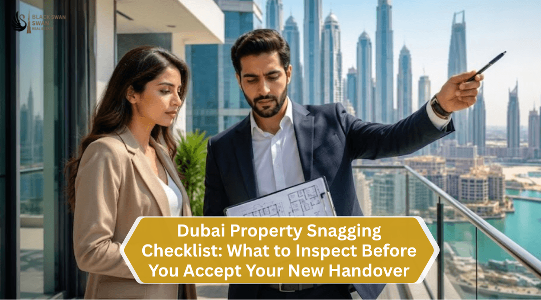 property snagging Dubai new handover checklist