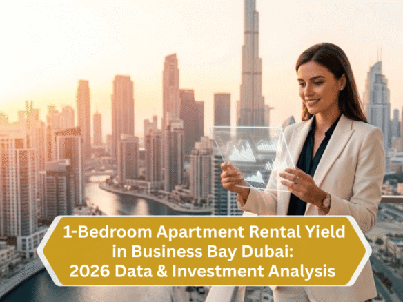 1 bedroom Business Bay rental yield 2026