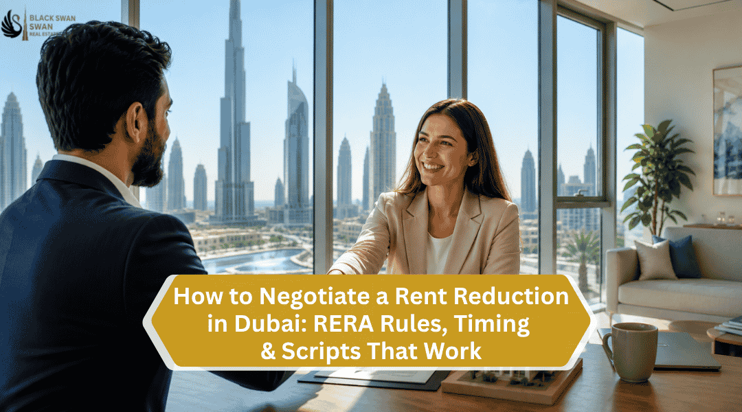 how to negotiate rent reduction Dubai