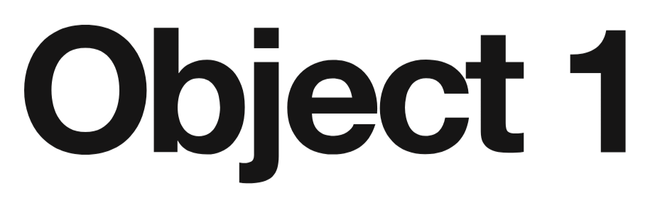 Object 1 logo